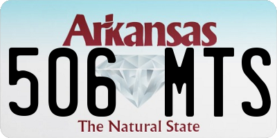 AR license plate 506MTS