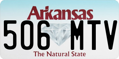 AR license plate 506MTV