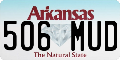 AR license plate 506MUD