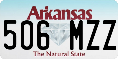 AR license plate 506MZZ
