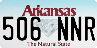 AR license plate 506NNR
