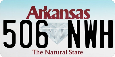 AR license plate 506NWH