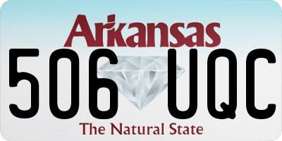 AR license plate 506UQC