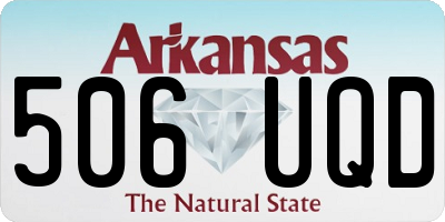 AR license plate 506UQD