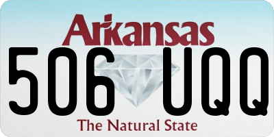 AR license plate 506UQQ
