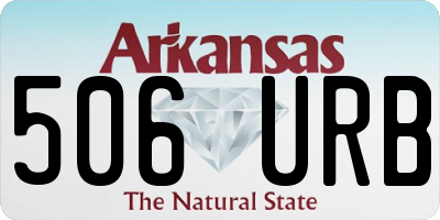 AR license plate 506URB