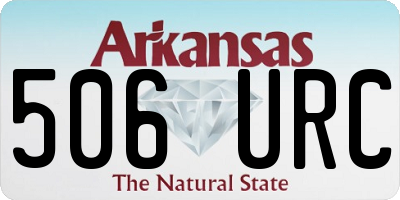 AR license plate 506URC