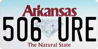AR license plate 506URE