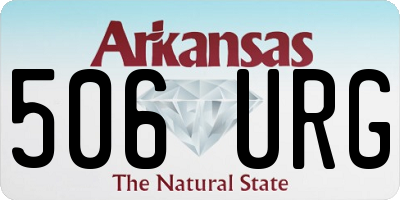 AR license plate 506URG