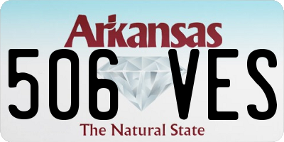 AR license plate 506VES
