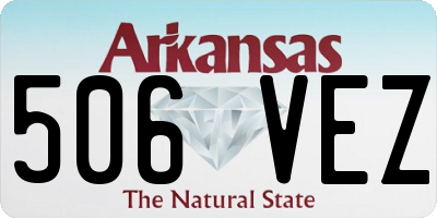AR license plate 506VEZ