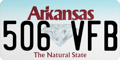 AR license plate 506VFB