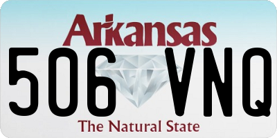 AR license plate 506VNQ