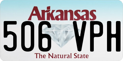 AR license plate 506VPH