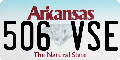 AR license plate 506VSE