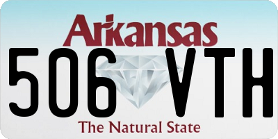 AR license plate 506VTH