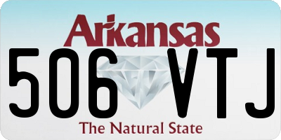 AR license plate 506VTJ