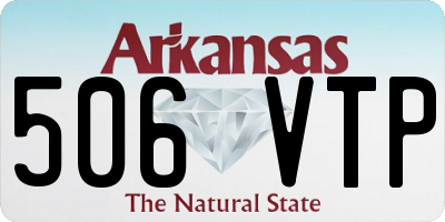 AR license plate 506VTP