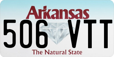 AR license plate 506VTT