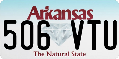 AR license plate 506VTU