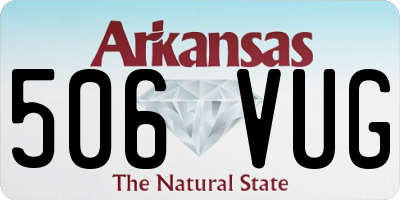 AR license plate 506VUG