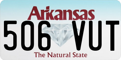 AR license plate 506VUT
