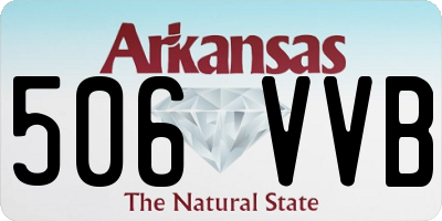 AR license plate 506VVB