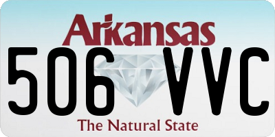 AR license plate 506VVC