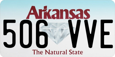 AR license plate 506VVE