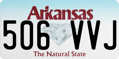 AR license plate 506VVJ