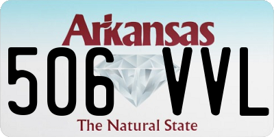 AR license plate 506VVL