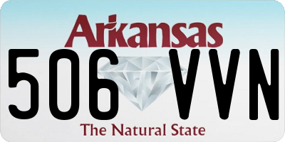 AR license plate 506VVN