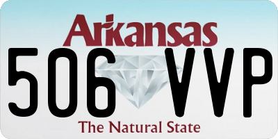 AR license plate 506VVP