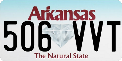 AR license plate 506VVT