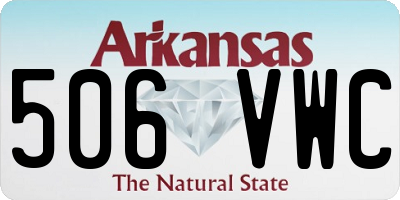 AR license plate 506VWC
