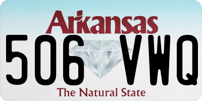 AR license plate 506VWQ