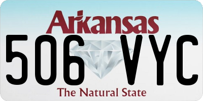 AR license plate 506VYC