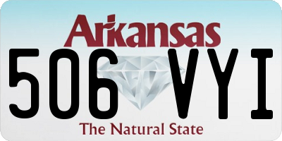AR license plate 506VYI