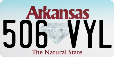 AR license plate 506VYL