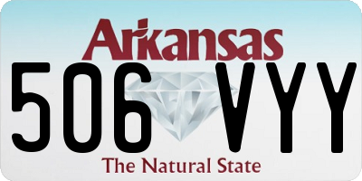 AR license plate 506VYY