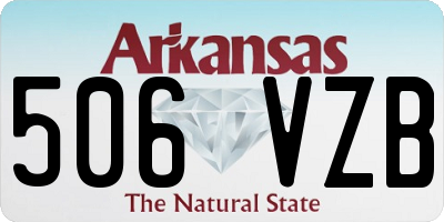 AR license plate 506VZB