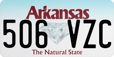 AR license plate 506VZC