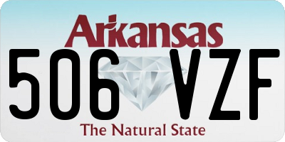 AR license plate 506VZF