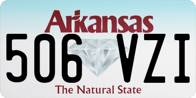 AR license plate 506VZI