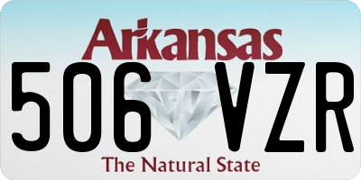 AR license plate 506VZR