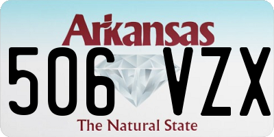 AR license plate 506VZX