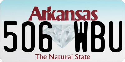 AR license plate 506WBU