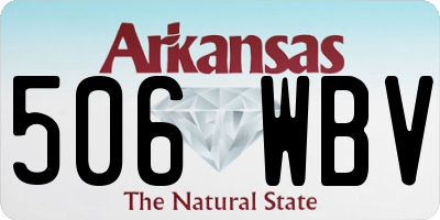 AR license plate 506WBV