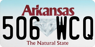 AR license plate 506WCQ