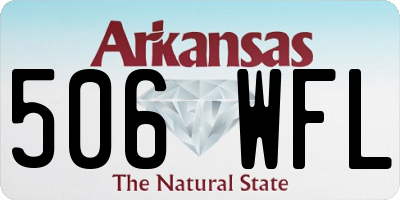 AR license plate 506WFL